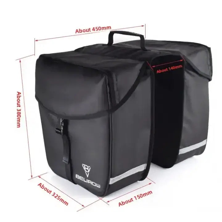 Habicare 25/34L Waterproof Bicycle Pannier Bags 25/34L Waterproof Bicycle Pannier Bags