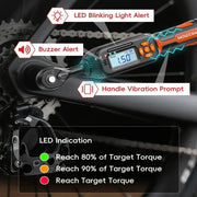 Bike Digital Torque Wrench Set (1/4″ Drive) (40pcs) by Habicare