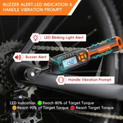 Bike Digital Torque Wrench Set (1/4″ Drive) (40pcs) by Habicare