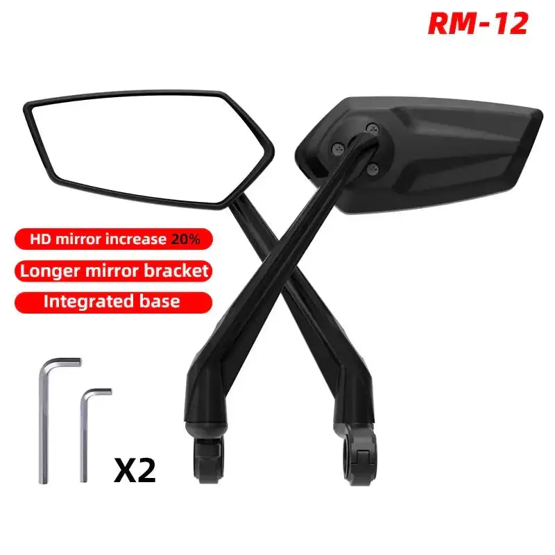 Bike Rear View Mirror 360° Adjustable (different models available) by Habicare