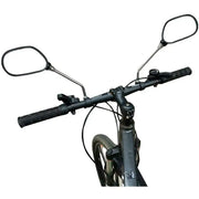Bike Rearview Mirror 360° Adjustable with Reflector by Habicare