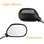 Bike Rearview Mirror 360° Adjustable with Reflector by Habicare