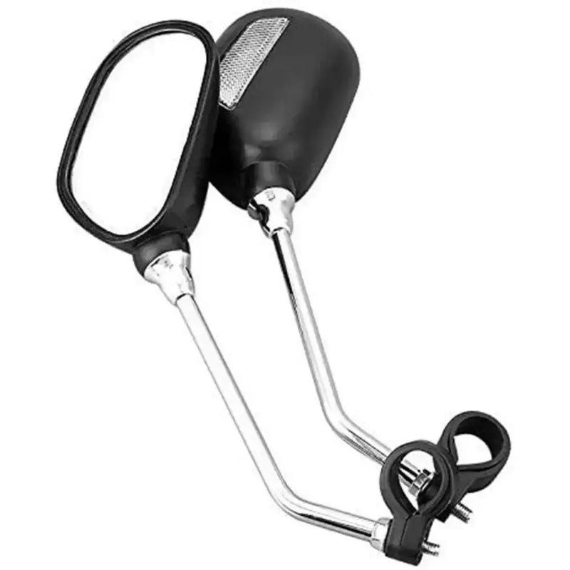 Bike Rearview Mirror 360° Adjustable with Reflector by Habicare