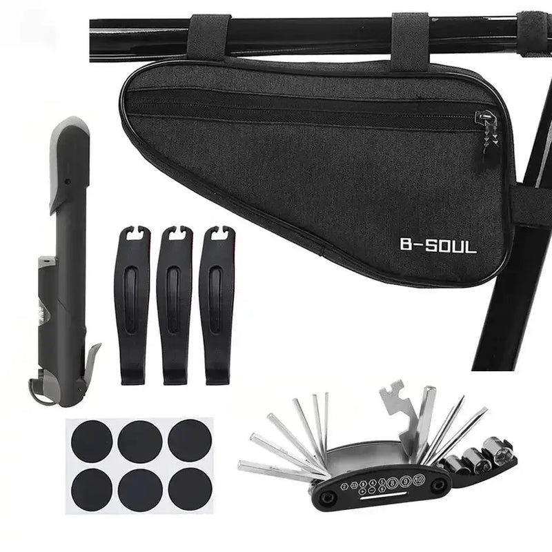 Habicare 16-in-1 Bicycle Repair Kit with Mini Pump 16-in-1 Bicycle Repair Kit with Mini Pump
