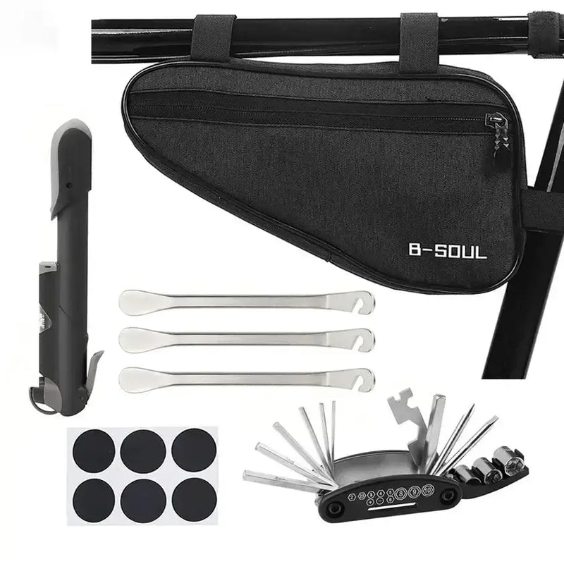 Habicare 16-in-1 Bicycle Repair Kit with Mini Pump 16-in-1 Bicycle Repair Kit with Mini Pump