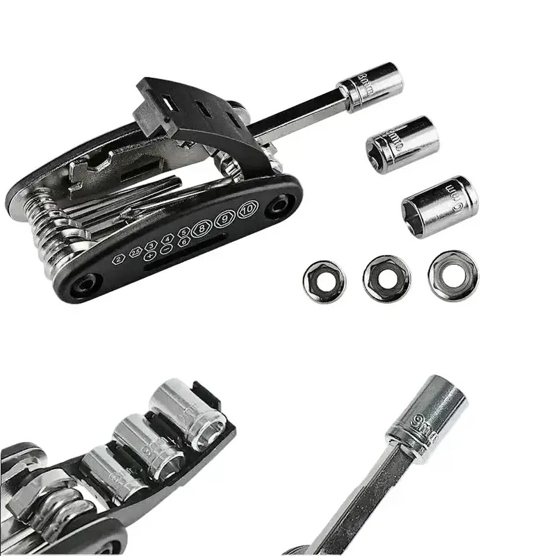 Habicare 16-in-1 Bicycle Repair Kit with Mini Pump 16-in-1 Bicycle Repair Kit with Mini Pump