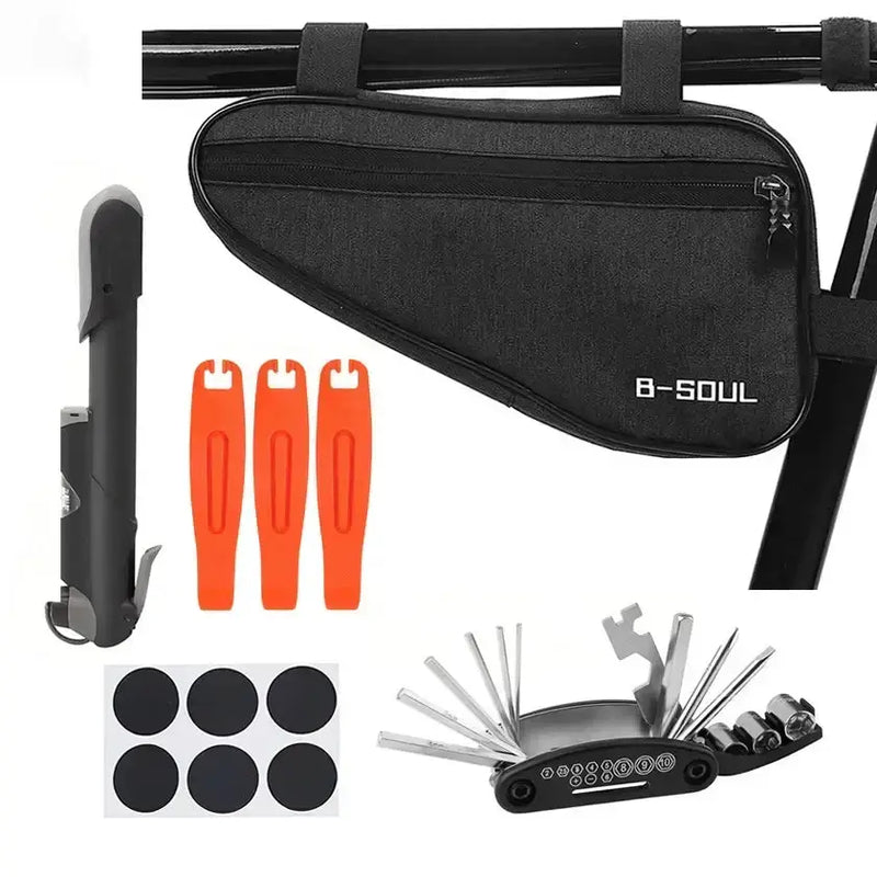 Habicare 16-in-1 Bicycle Repair Kit with Mini Pump 16-in-1 Bicycle Repair Kit with Mini Pump