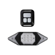 Habicare Wireless Remote-Controlled Bicycle Smart Taillight with Turn Signals (USB Rechargeable) Wireless Remote-Controlled Bicycle Smart Taillight with Turn Signals (USB Rechargeable)