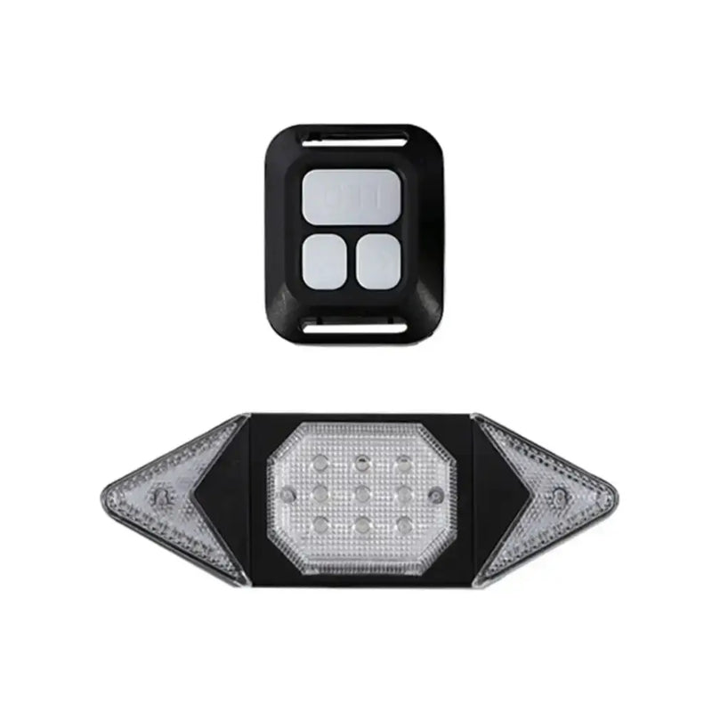 Habicare Wireless Remote-Controlled Bicycle Smart Taillight with Turn Signals (USB Rechargeable) Wireless Remote-Controlled Bicycle Smart Taillight with Turn Signals (USB Rechargeable)