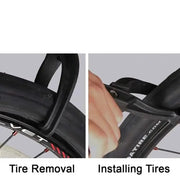 Habicare Bicycle Tyre Repair Kit with Tire Levers, Patches & Mini Pump Bicycle Tyre Repair Kit with Tire Levers, Patches & Mini Pump