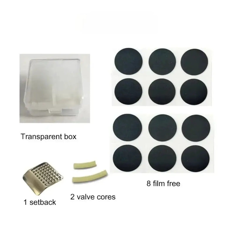 Habicare Bicycle Tyre Repair Kit with Vulcanizing Glue & Patches Bicycle Tyre Repair Kit with Vulcanizing Glue & Patches
