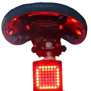 Wireless Bike Tail Light with Remote Control (USB Rechargeable) by Habicare