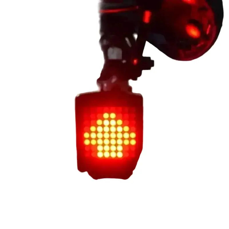 Wireless Bike Tail Light with Remote Control (USB Rechargeable) by Habicare