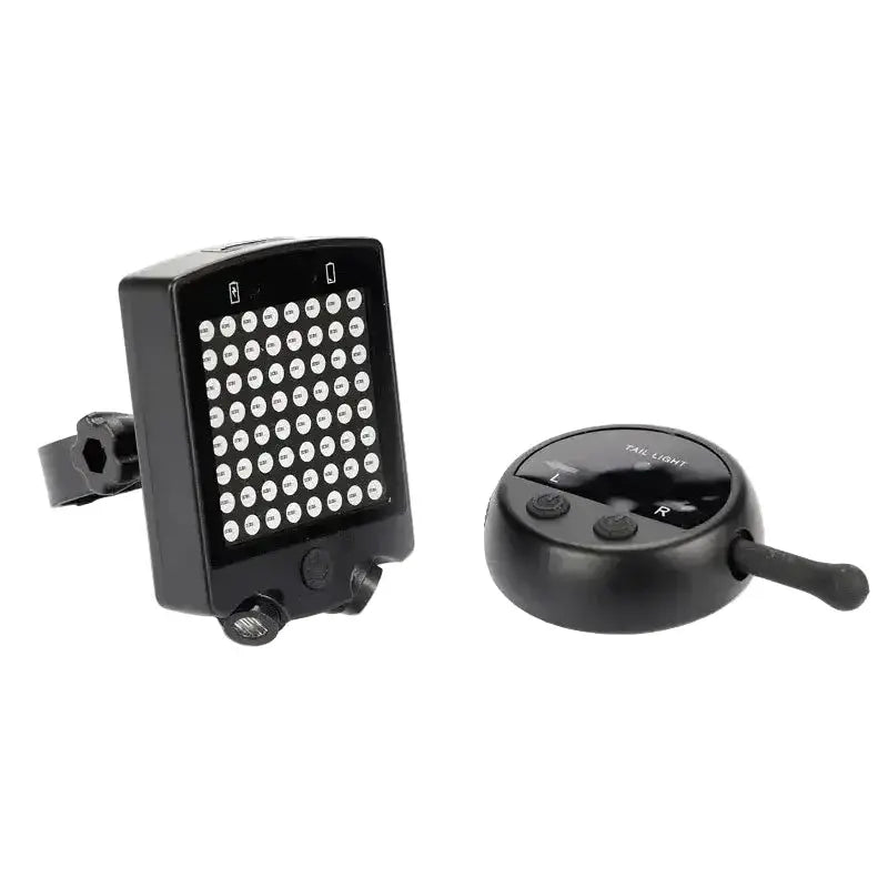 Wireless Bike Tail Light with Remote Control (USB Rechargeable) by Habicare