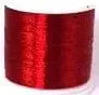 Binding Thread 400 Yds Metallic Red for fishing rod repairs and maintenance.
