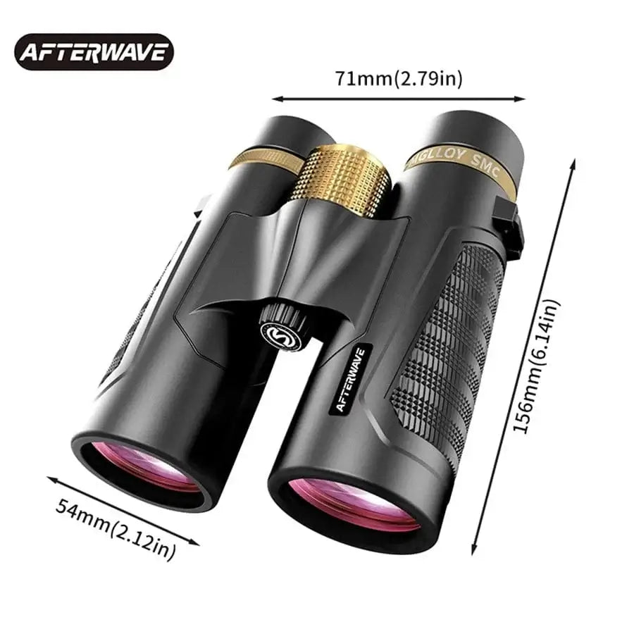 China China black Binoculars 12x42 Metal Wheels with High Definition and High Quality Are Suitable for Hiking, Bird Watching and Concerts