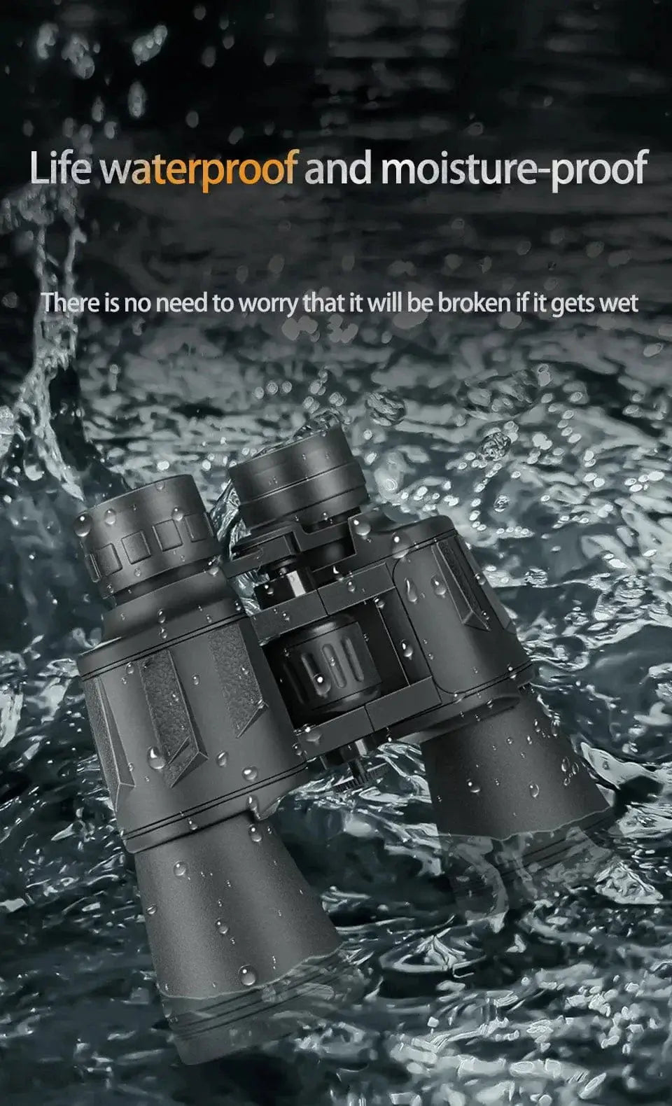 China China Binoculars Telescope 20x50 HD Multipurpose Outdoors Portable IPX4 Waterproof Sports Recreation Camping Hiking Telescope