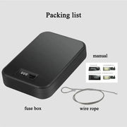 Biometric Safe Box – Mini Fingerprint & Password Vault by Habicare