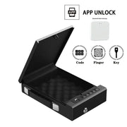 Biometric Portable Gun Safe Box by Habicare