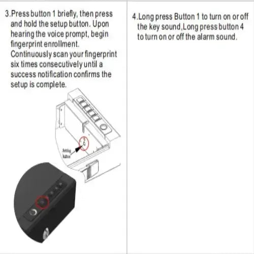 Biometric Portable Gun Safe Box by Habicare
