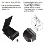 Biometric Portable Gun Safe Box by Habicare
