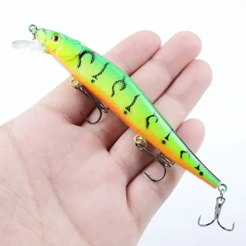 Bionic Hard Fishing Lure with 3D Eyes (11.5cm/14g) – 5/10pcs by Habicare
