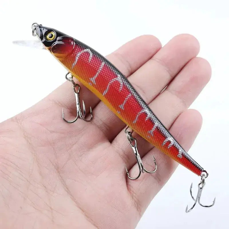 Bionic Hard Fishing Lure with 3D Eyes (11.5cm/14g) – 5/10pcs by Habicare