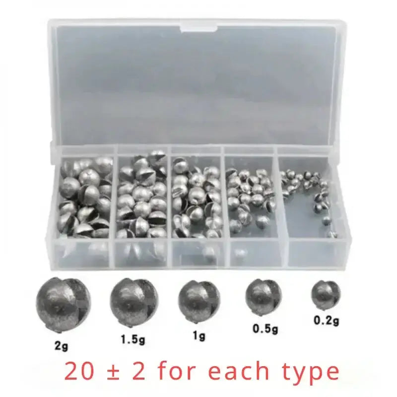 Bite Lead Fishing Accessories (100pcs) by Habicare