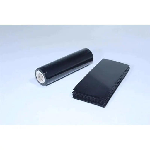 Black 18650 Battery Wraps (pack of 50) by That Watch Shop
