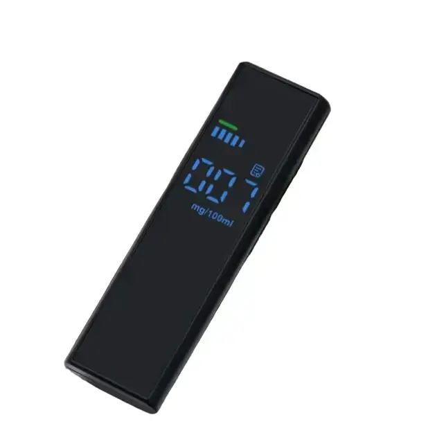 Black Alcohol Tester – Electronic Breathalyzer by Habicare