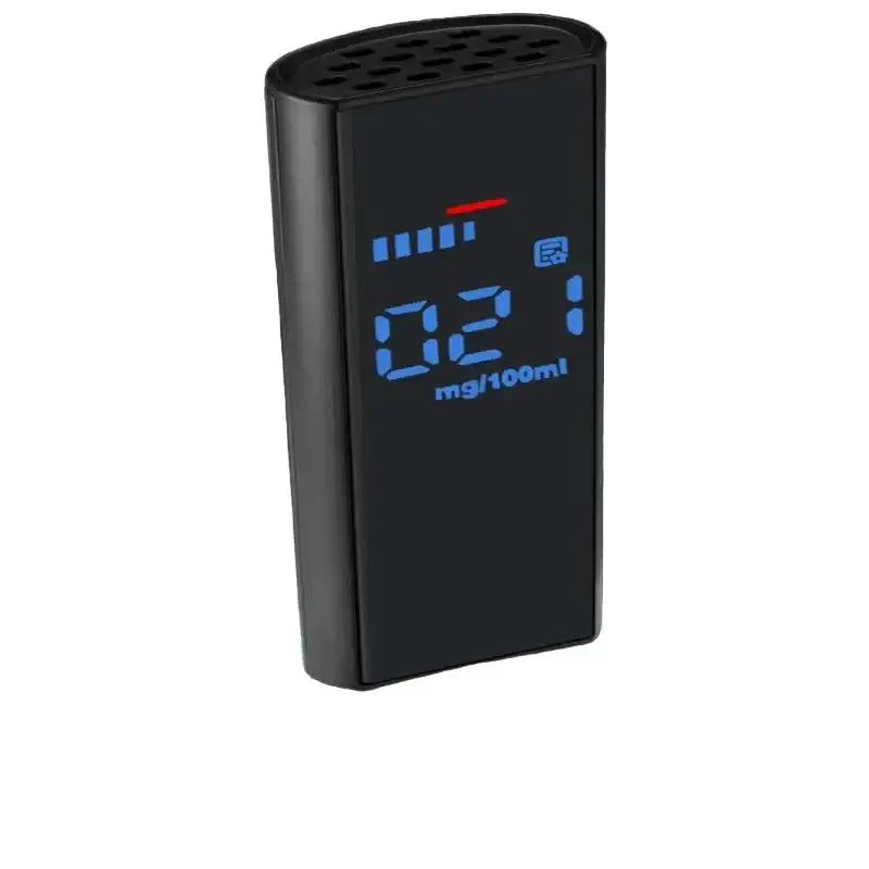 Black Alcohol Tester – Electronic Breathalyzer by Habicare