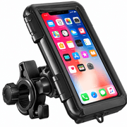 techplus 360° Rotating Waterproof Bicycle Phone Holder Black – Adjustable Bike Handlebar Mount 360° Rotating Waterproof Bicycle Phone Holder Black – Adjustable Bike Handlebar Mount