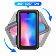 techplus 360° Rotating Waterproof Bicycle Phone Holder Black – Adjustable Bike Handlebar Mount 360° Rotating Waterproof Bicycle Phone Holder Black – Adjustable Bike Handlebar Mount