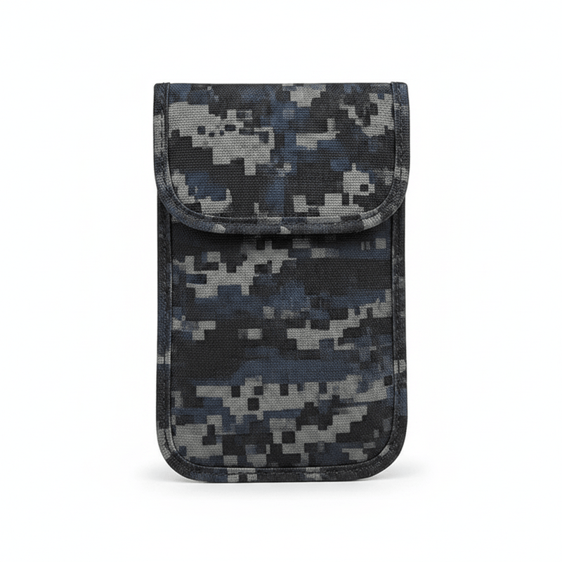 Mead's Supply & Equipment Outfitters limited Security & Privacy Camouflage Faraday Signal Blocking Pouch For RFID Phones And Key Fobs Camouflage Faraday Pouch for RFID Phones and Key Fobs