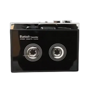 Black Cassette Tape Player with Bluetooth by Habicare