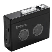 Black Cassette Tape Player with Bluetooth by Habicare