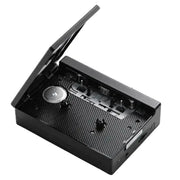Black Cassette Tape Player with Bluetooth by Habicare