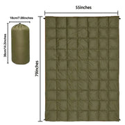 SportZone.co.nz Home & Garden > Rugs > Outdoor Rugs Black Compact Lightweight Quilted Blanket Black Compact Lightweight Quilted Blanket