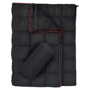 SportZone.co.nz Home & Garden > Rugs > Outdoor Rugs Black Compact Lightweight Quilted Blanket Black Compact Lightweight Quilted Blanket