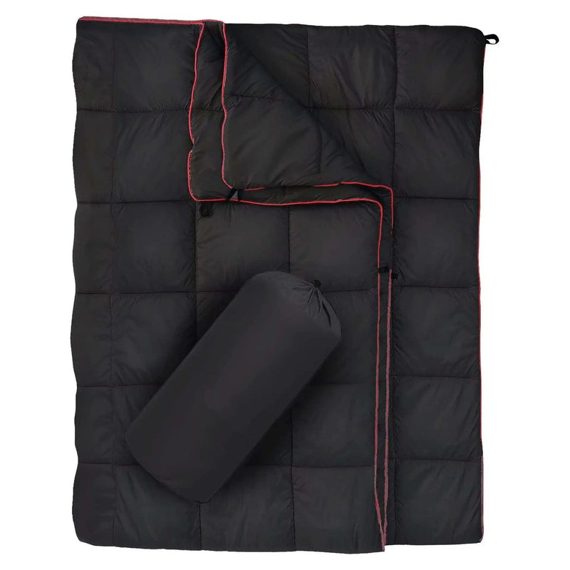 SportZone.co.nz Home & Garden > Rugs > Outdoor Rugs Black Compact Lightweight Quilted Blanket Black Compact Lightweight Quilted Blanket