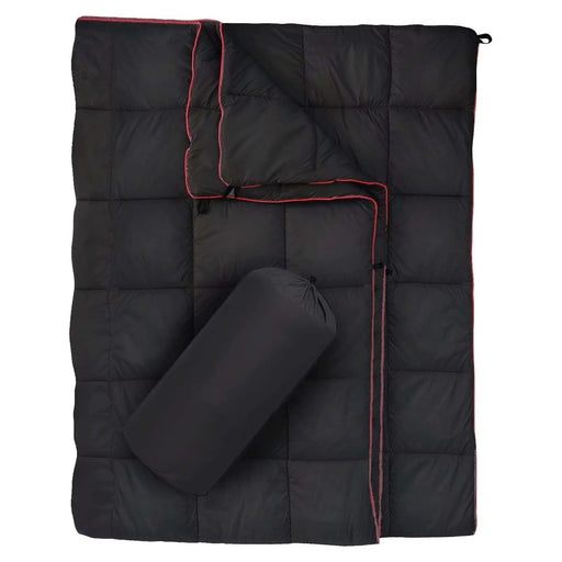 SportZone.co.nz Home & Garden > Rugs > Outdoor Rugs Black Compact Lightweight Quilted Blanket Black Compact Lightweight Quilted Blanket