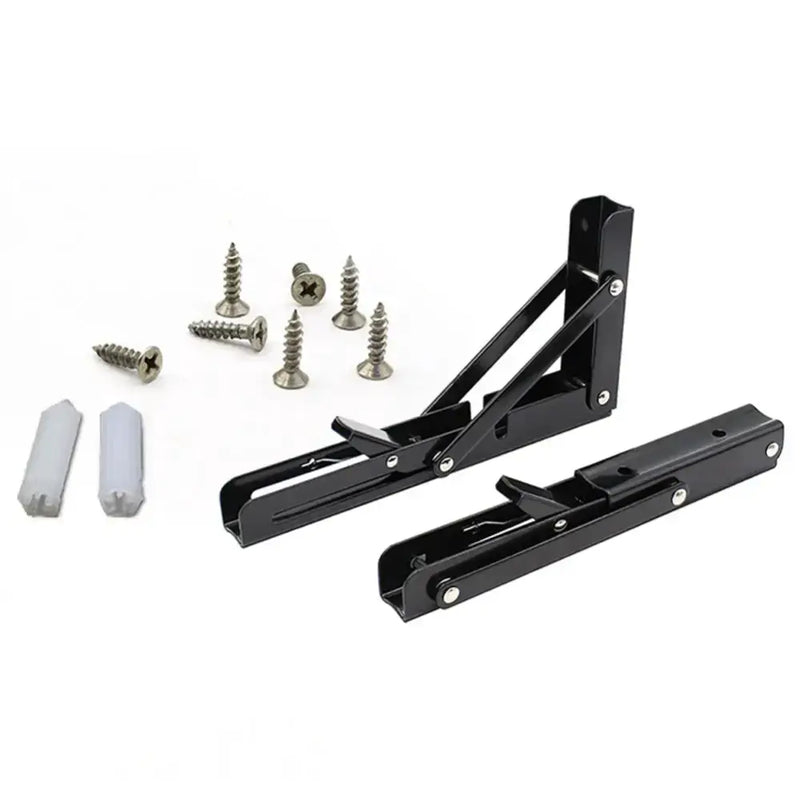 Black Folding Table Brackets for RV & Camper (2PCS) by Habicare