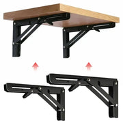 Black Folding Table Brackets for RV & Camper (2PCS) by Habicare