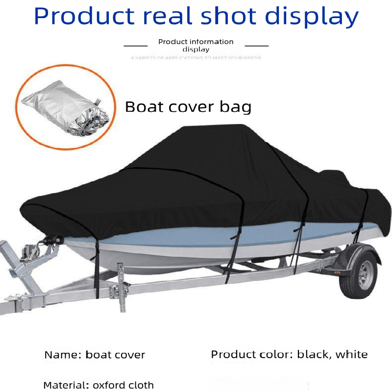 SportZone.co.nz Outdoor Recreation > Boating > Boating Accessories Black Heavy Duty Waterproof V-Hull Boat Cover 11-13FT Marine Grade Outdoor UV Protection for Australian Storage and Mooring Black Heavy Duty Waterproof V-Hull Boat Cover 11-13FT Marine Grade Outdoor UV Protection for Australian Storage and Mooring