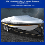 SportZone.co.nz Outdoor Recreation > Boating > Boating Accessories Black Heavy Duty Waterproof V-Hull Boat Cover 11-13FT Marine Grade Outdoor UV Protection for Australian Storage and Mooring Black Heavy Duty Waterproof V-Hull Boat Cover 11-13FT Marine Grade Outdoor UV Protection for Australian Storage and Mooring