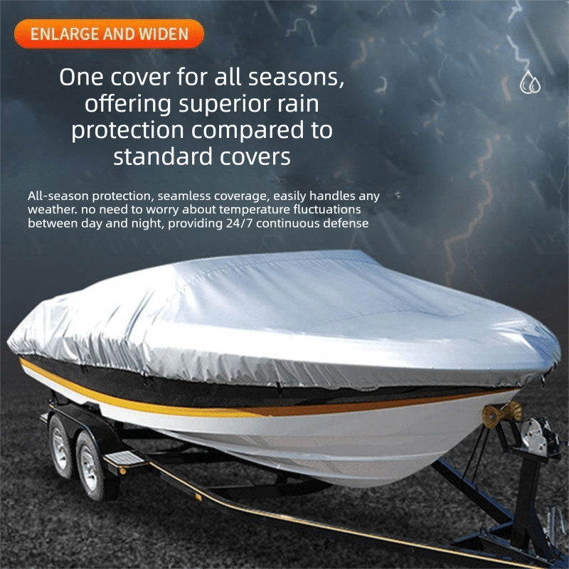 SportZone.co.nz Outdoor Recreation > Boating > Boating Accessories Black Heavy Duty Waterproof V-Hull Boat Cover 11-13FT Marine Grade Outdoor UV Protection for Australian Storage and Mooring Black Heavy Duty Waterproof V-Hull Boat Cover 11-13FT Marine Grade Outdoor UV Protection for Australian Storage and Mooring