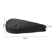 Black Padel Racket Bag by Habicare