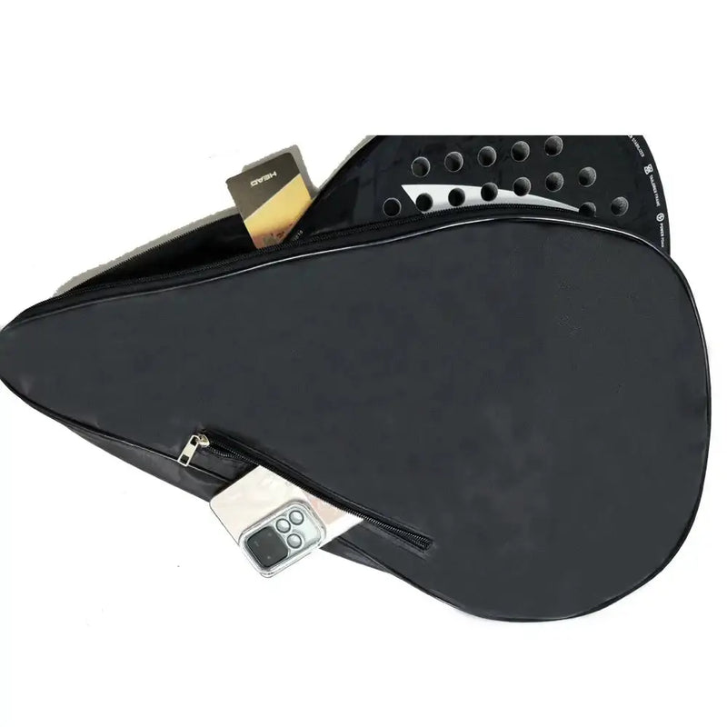 Black Padel Racket Bag by Habicare