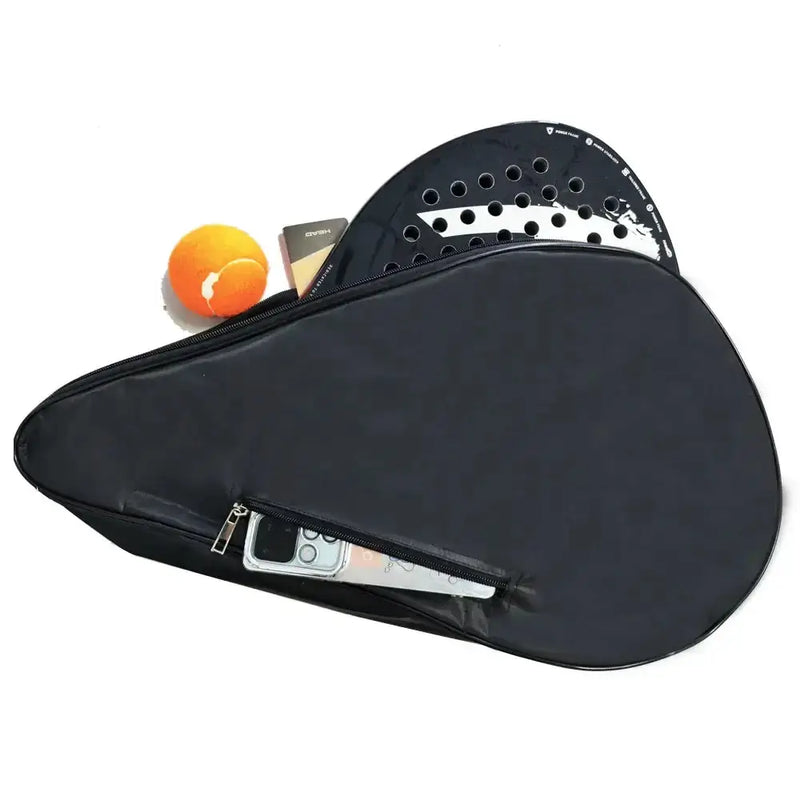 Black Padel Racket Bag by Habicare