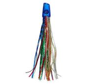 Black Pete Billmark Lil Ernie Lure with colorful skirt for effective fishing.